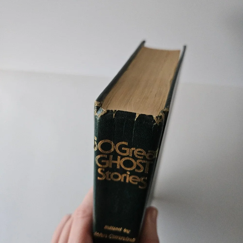 50 Greatest Ghost Stories by John Canning 1971 Hardcover DJ Book